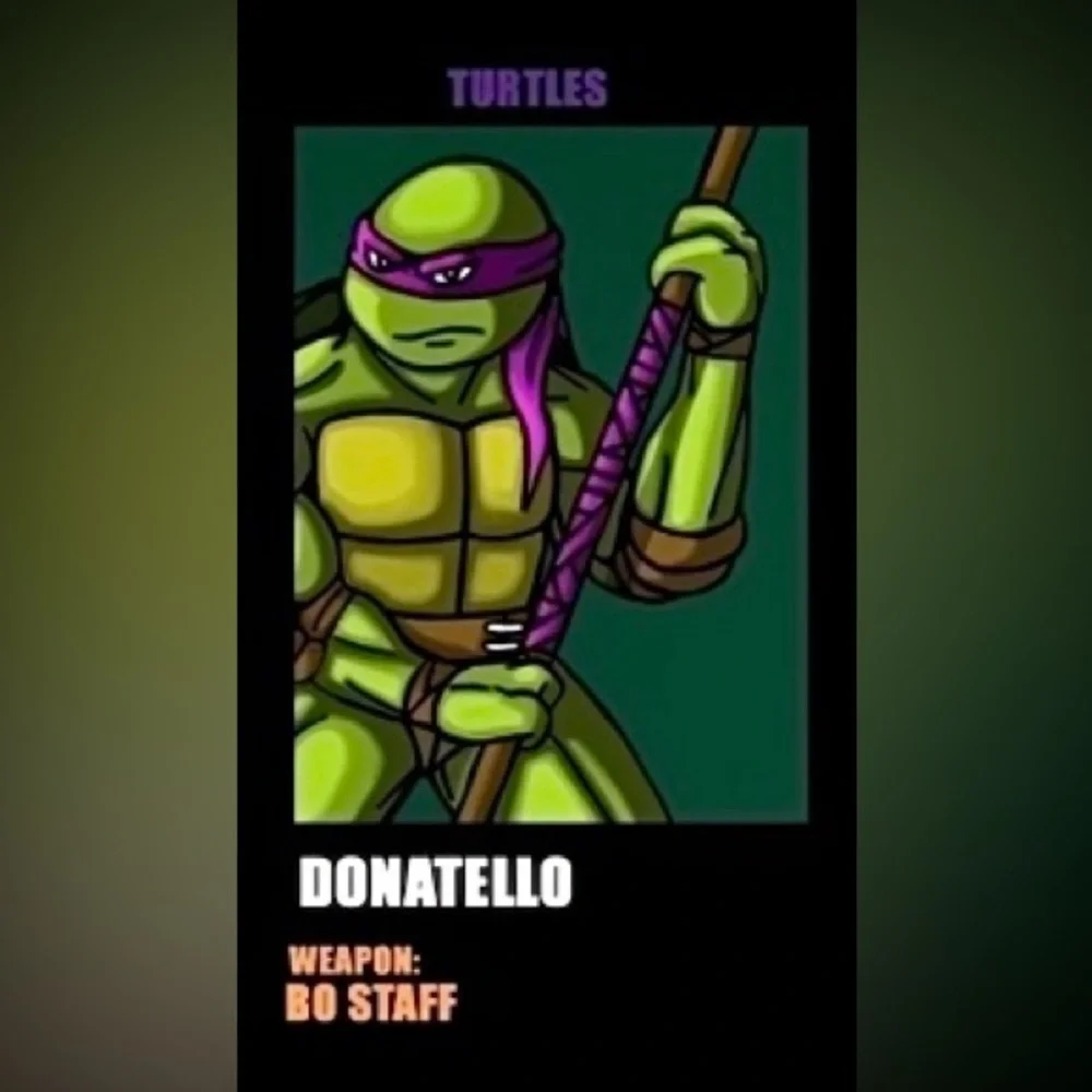 TEENAGE MUTANT NINJA TURTLES | Donatello | Eye Band Mask | Halloween Accessory